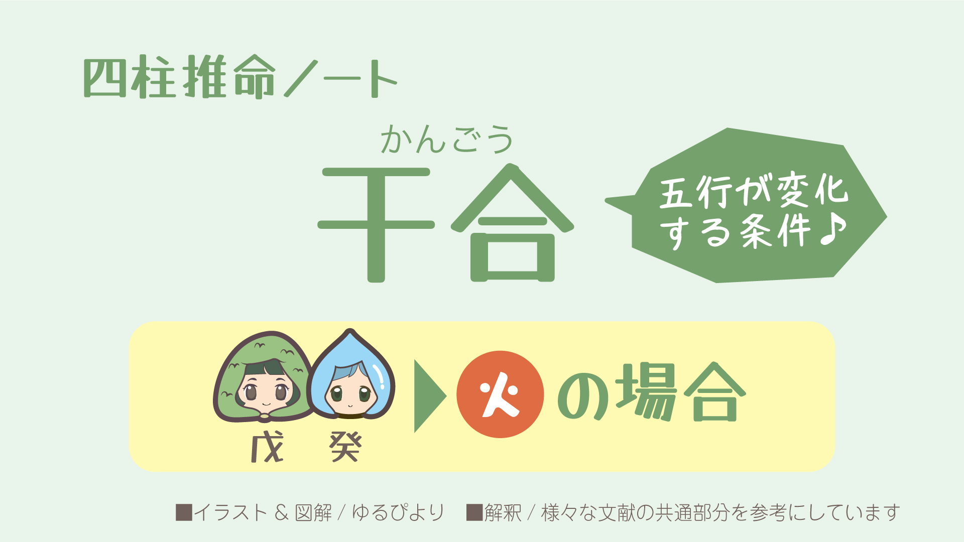 戊癸の図解